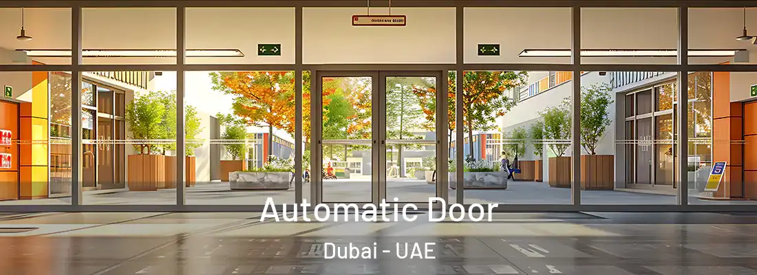  Automatic Door Dubai - UAE