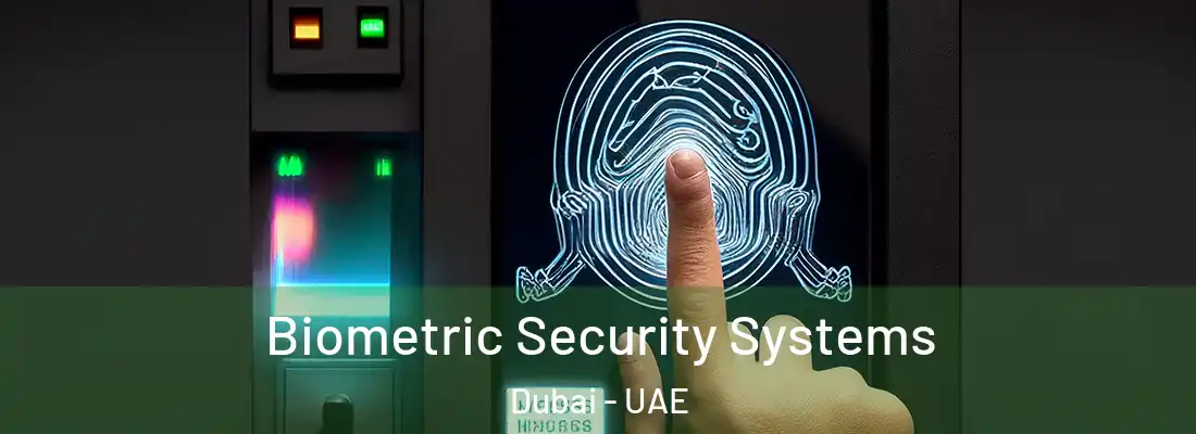  Biometric Security Systems Dubai - UAE